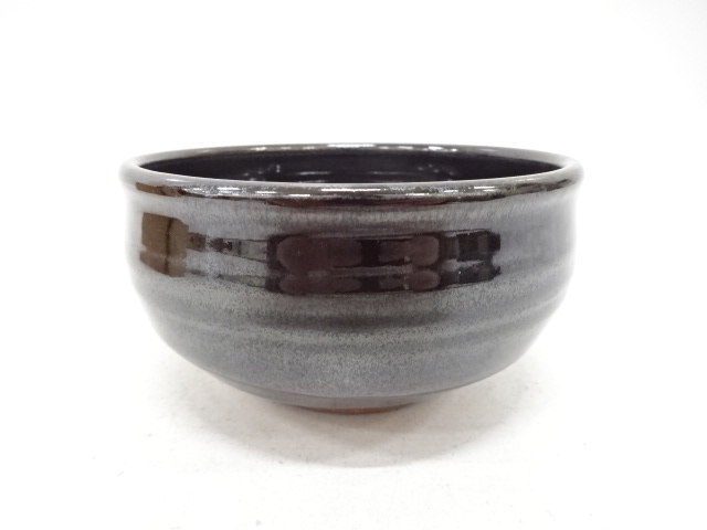  作家物　天目釉　茶碗